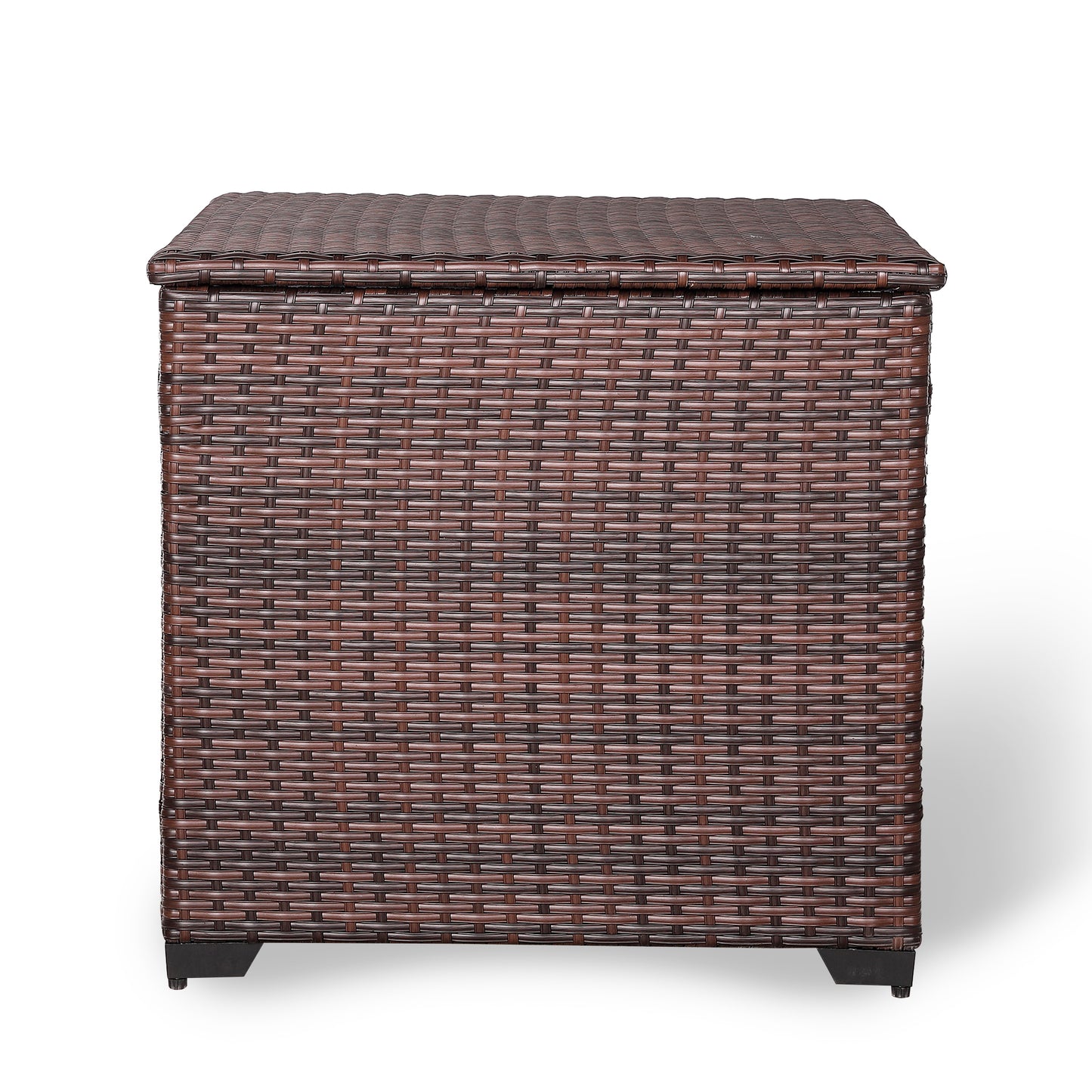 Fällig am 02.05.25 Modern Range Square Aufbewahrungsbox aus grauem Rattan