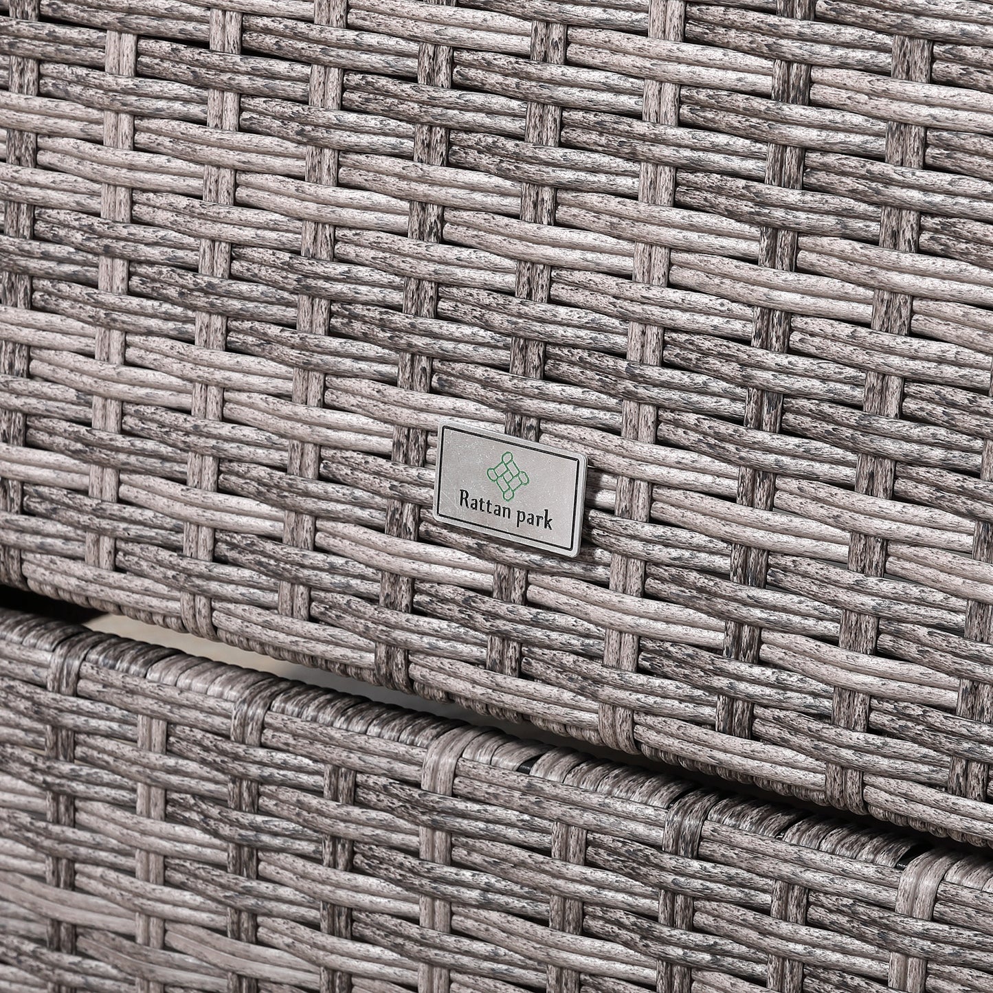 Due in 30/04/25  Modern Range Elite Coffee Table in Grey Rattan